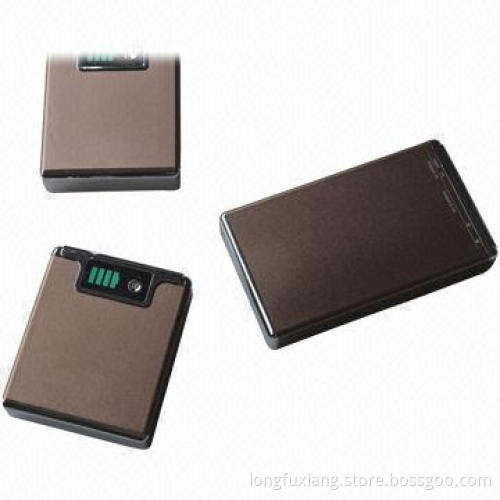 Power bank, CE/FCC/ROHS with dual USB and 2 torches